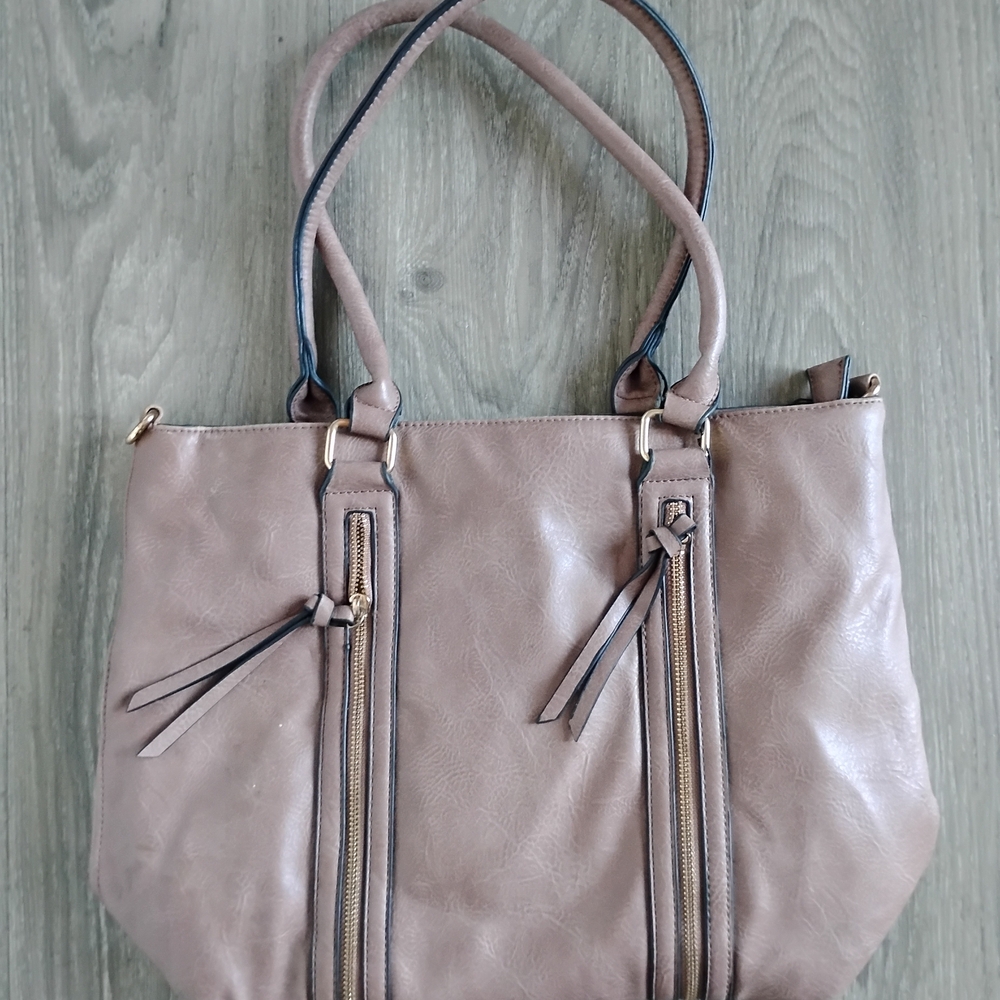 Elegant Taupe Handbag